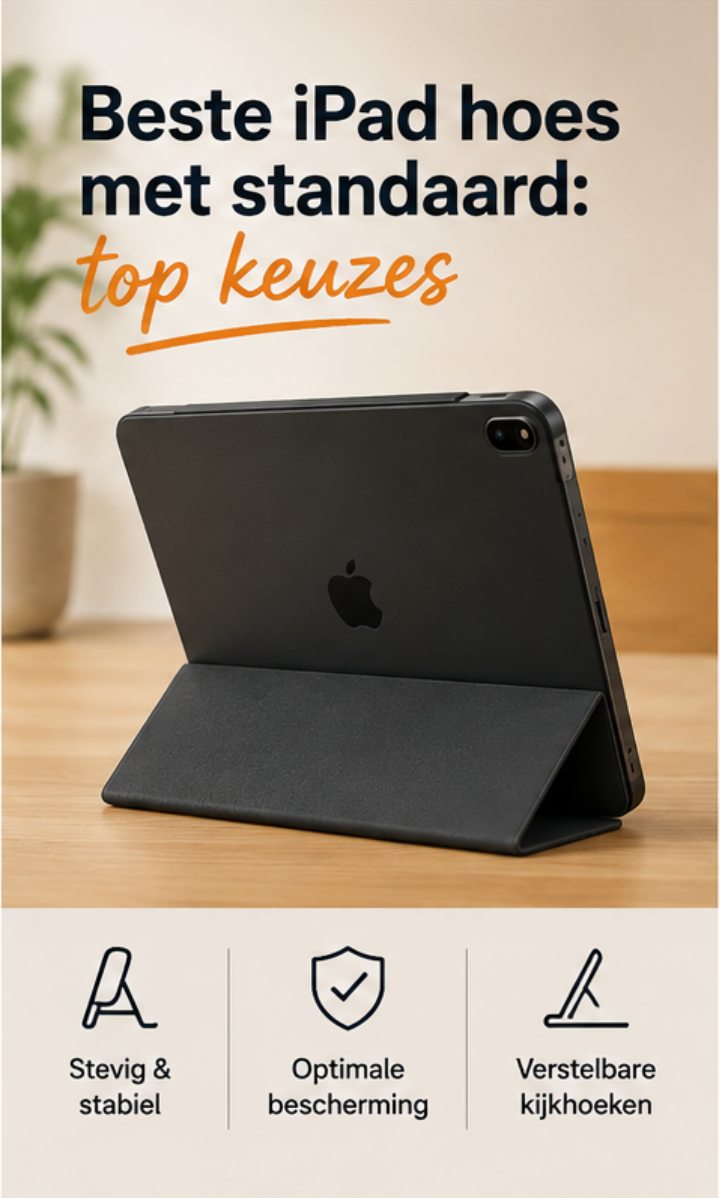 Beste iPad hoes met standaard: top keuzes