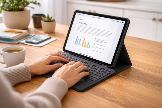 De beste iPad keyboard cases voor intensief typwerk