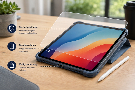 iPad scherm kapot voorkomen: zo bescherm je hem goed
