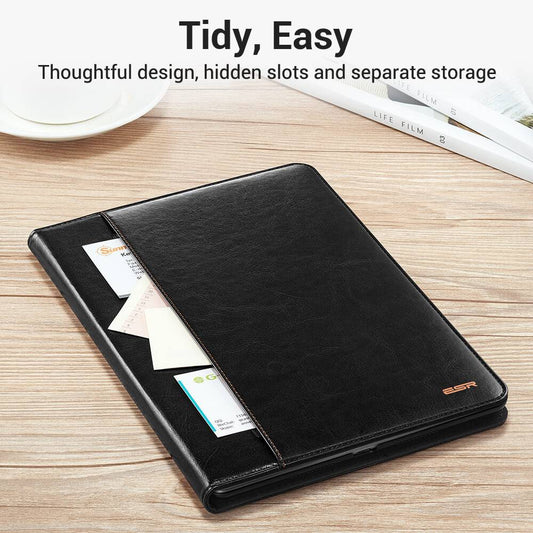 iPad Pro 11 Inch (2018) Hoes Premium Leer Zwart