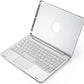 iPad 10.2-inch (2020/2021) Toetsenbord Hoes Zilver
