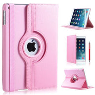 iPad Air 1 (2013) Hoes 360 Graden Licht Roze Leer