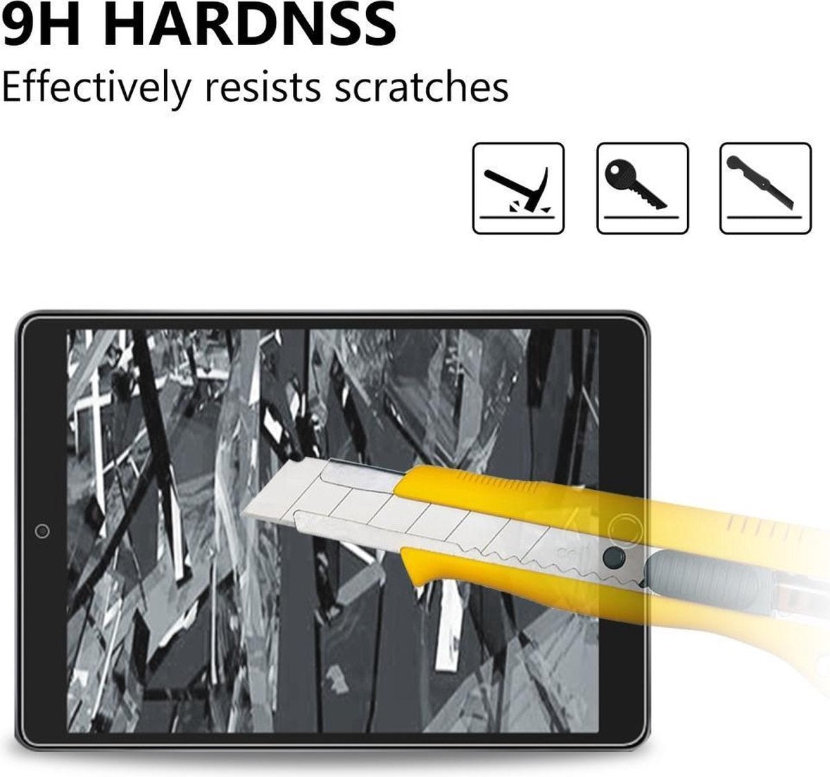 iPad Air 2020/2022 10.9-inch Screenprotector (Glas)