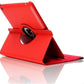 iPad Pro 10.5 hoes 360 graden rood leer