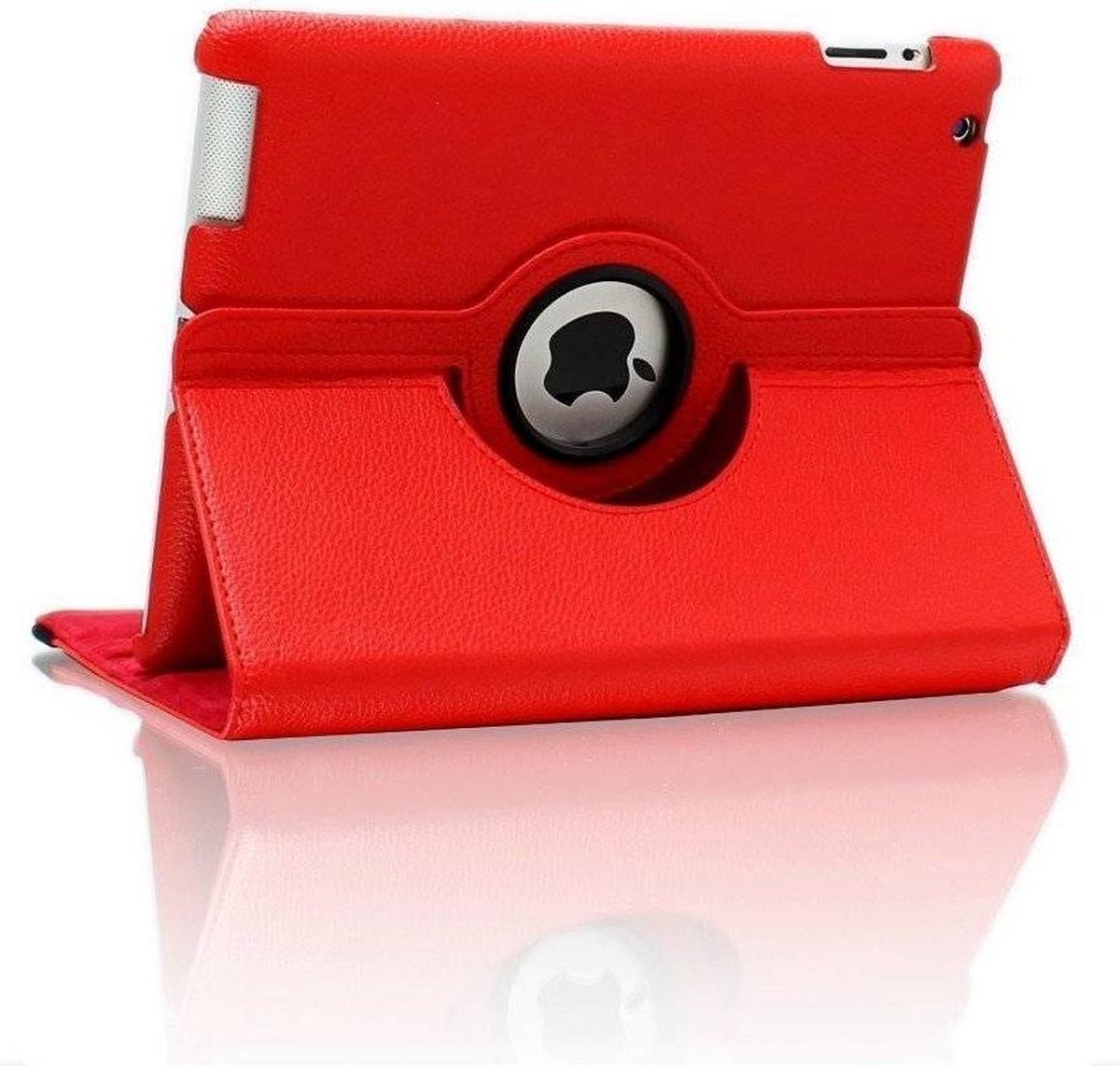 iPad Pro 10.5 hoes 360 graden rood leer