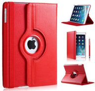 iPad Pro 10.5 hoes 360 graden rood leer