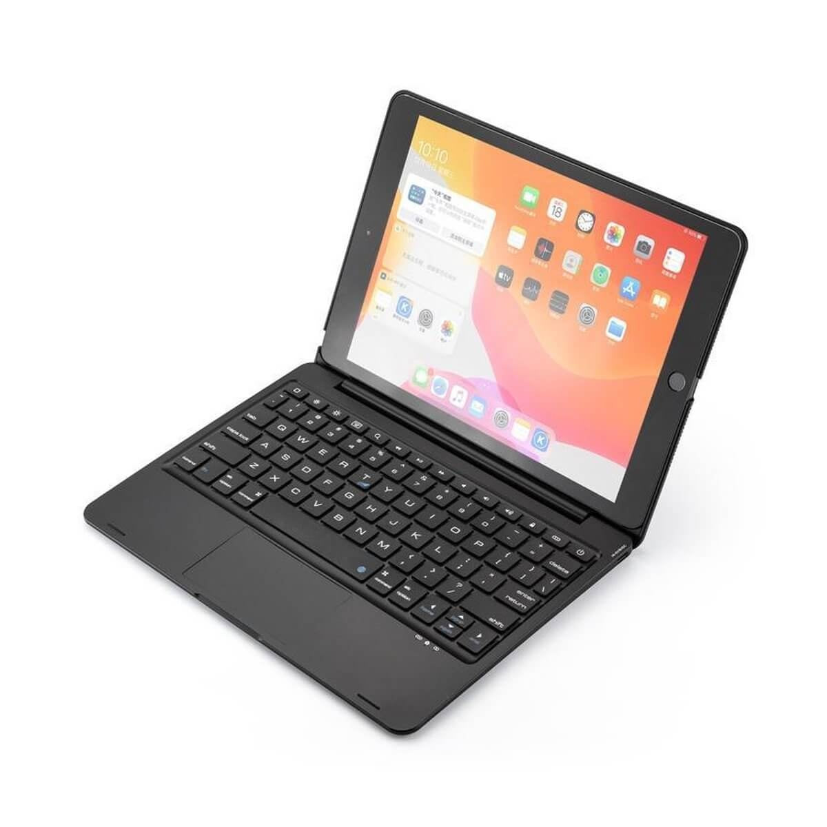 iPad 10.2-inch (2020/2021) Toetsenbord Hoes Zwart