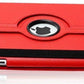 iPad Pro 10.5 hoes 360 graden rood leer