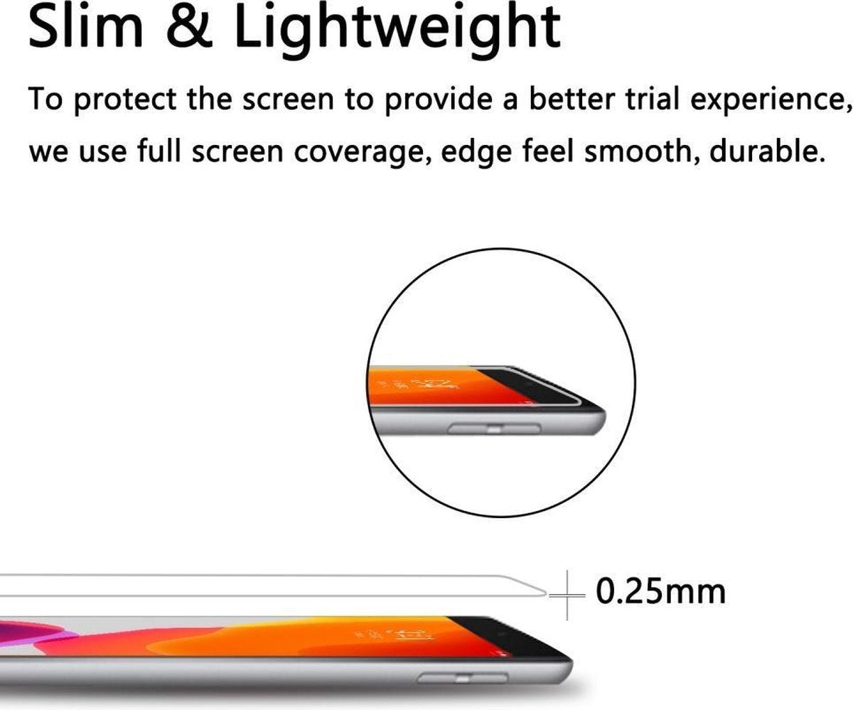 iPad Air 2020/2022 10.9-inch Screenprotector (Glas)