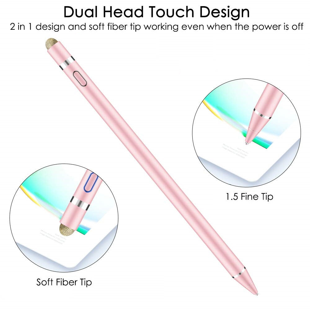 iPad Active Stylus Pen Dual roze