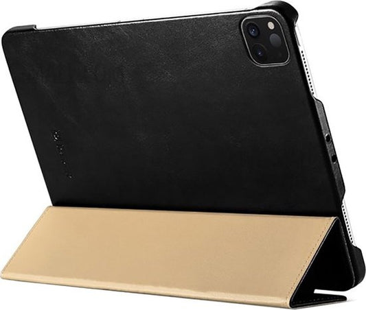 iPad Air 13-inch (2025/2024) Luxe Smart Cover Leer Zwart