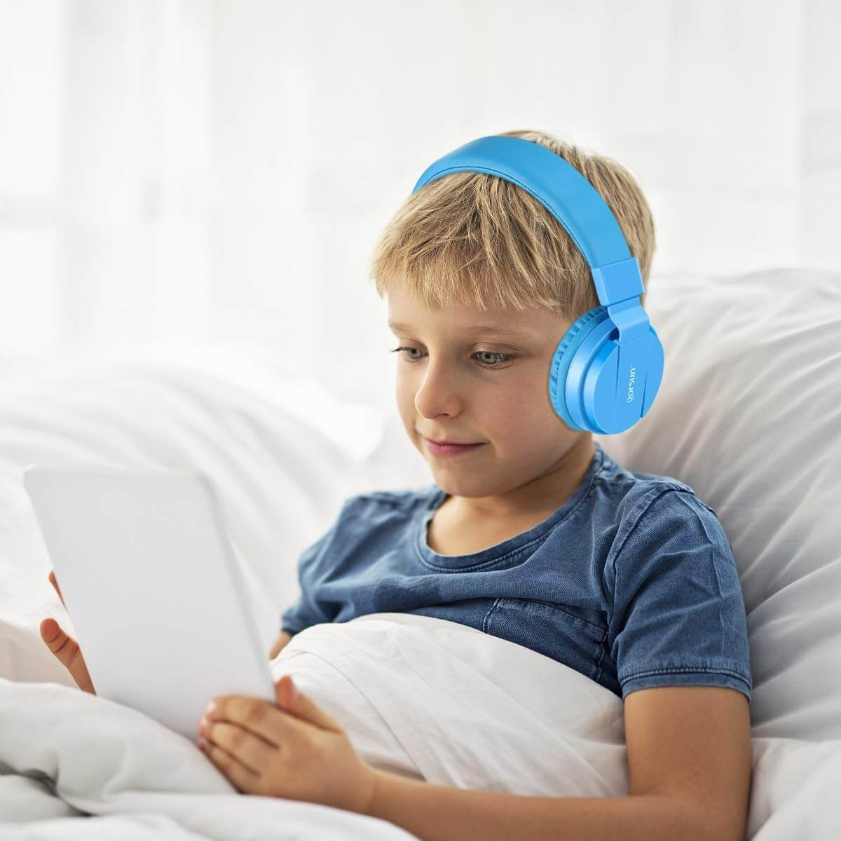 Koptelefoon kind Blauw