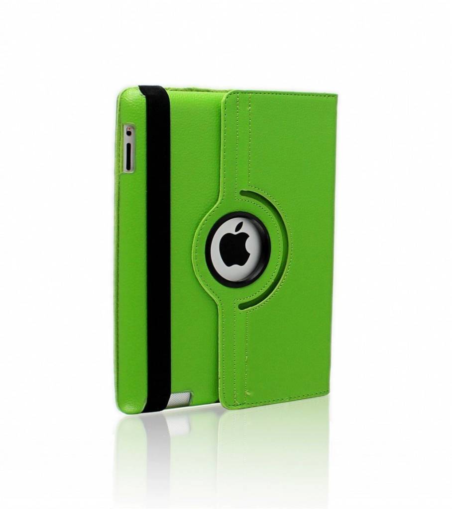 iPad Air 1 (2013) Hoes 360 Graden Groen Leer