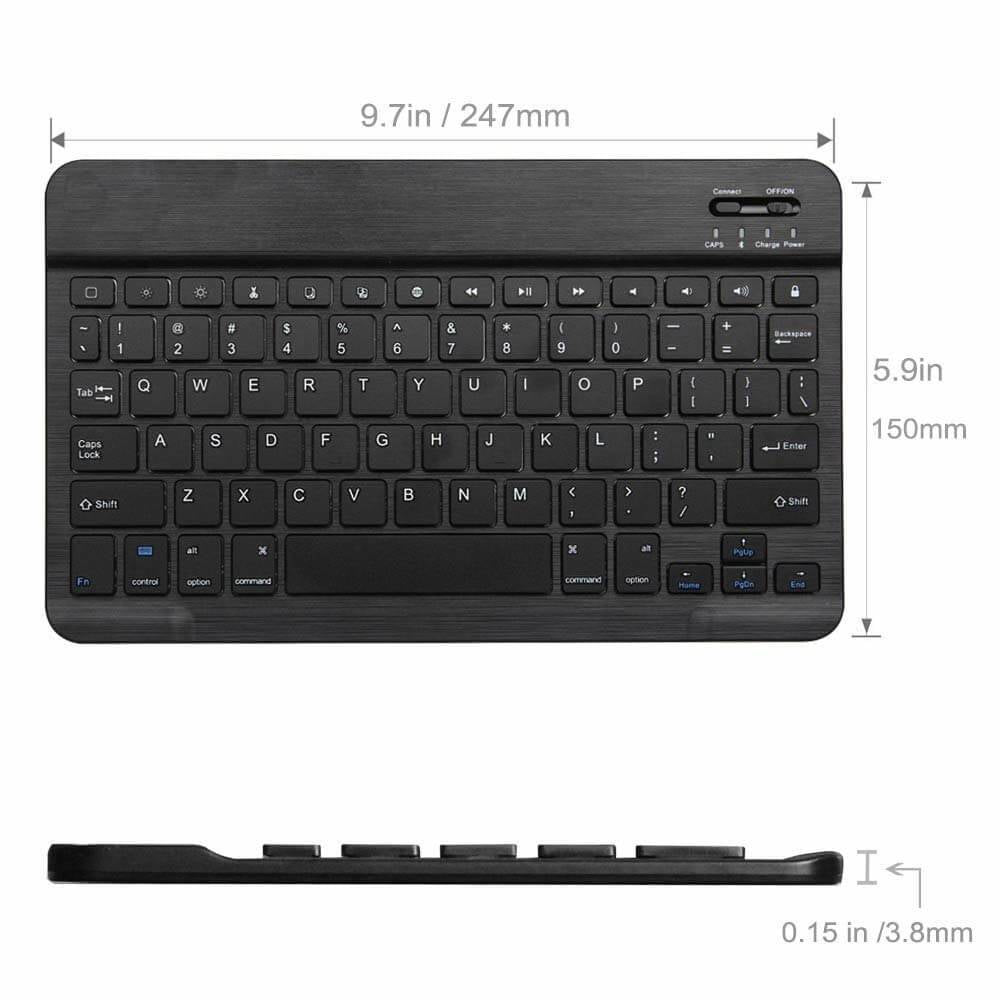 iPad Pro 11 toetsenbord zwart klein