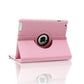 iPad Air 1 (2013) Hoes 360 Graden Licht Roze Leer