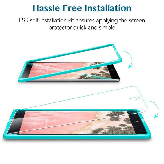 iPad Mini 1/2/3 Screenprotector (Glas) met installatie frame