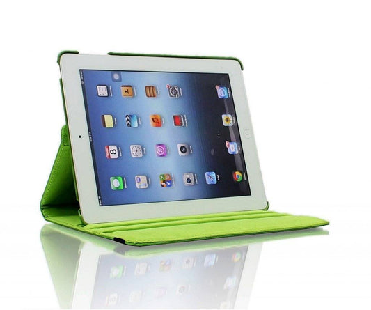 iPad Air hoes 360 graden groen leer