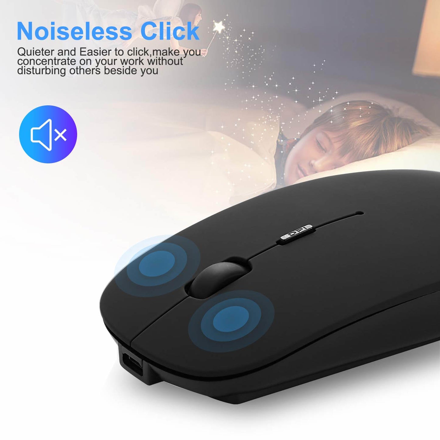 iPad Muis Bluetooth Zwart