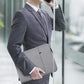 Laptop sleeve - 11.6 inch - licht grijs - Spatwaterproof - Ritsluiting - tablet sleeve - iPad sleeve - universeel