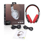 Draadloze koptelefoon met microfoon rood B5