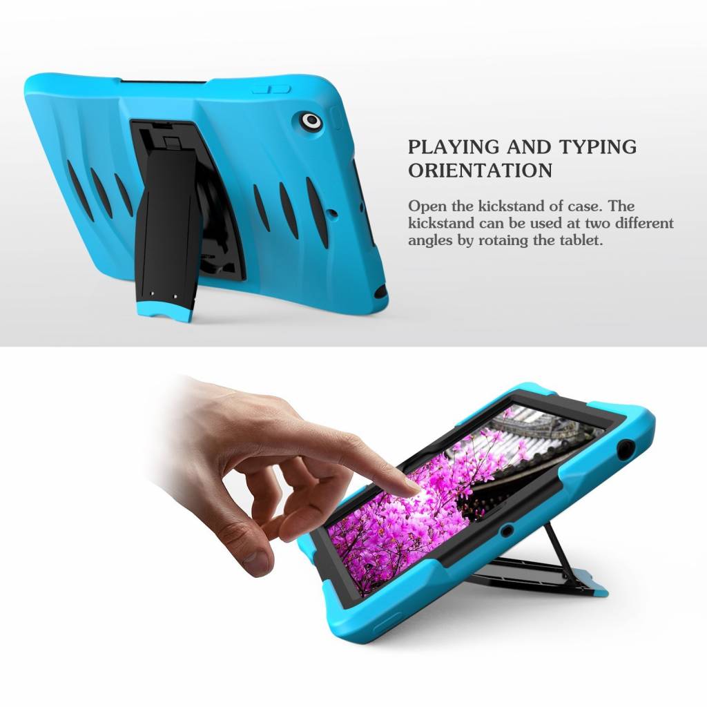 iPad Air 2019 hoes Protector licht blauw