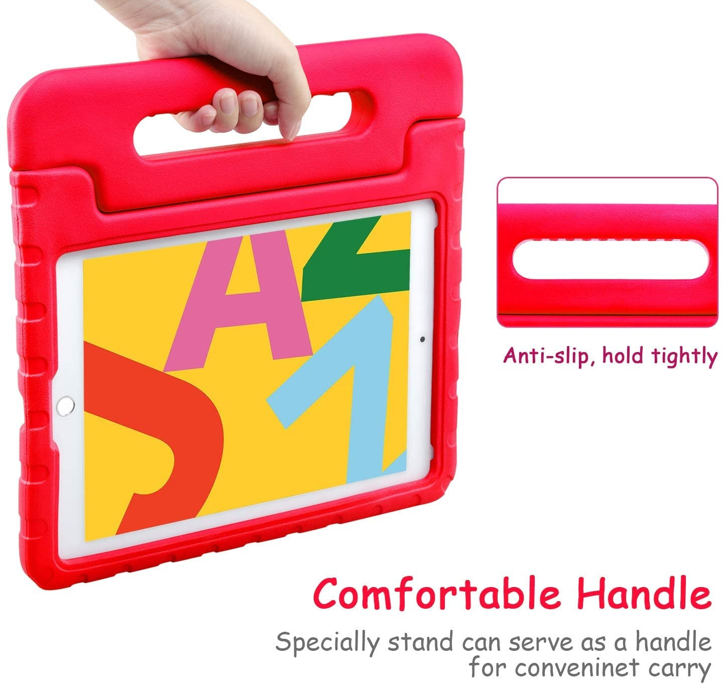 iPad 2020/2021 10.2 Inch Kinderhoes Rood