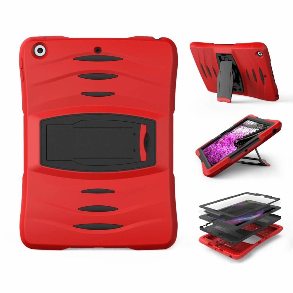 iPad Air 2019 hoes Protector rood