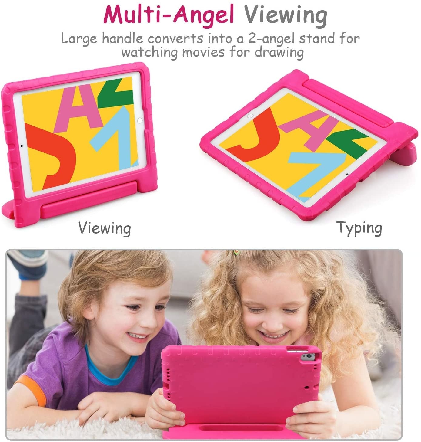 iPad 2020/2021 10.2 Inch Kinderhoes Roze