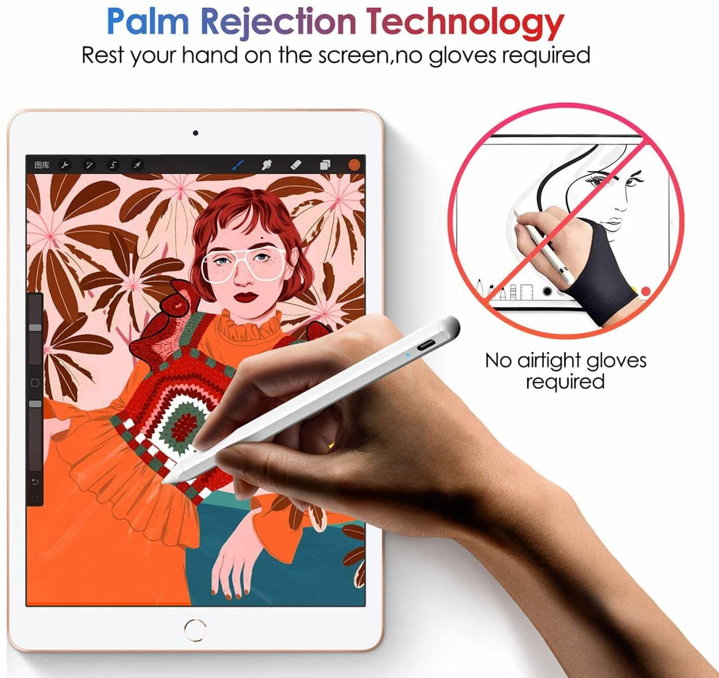 iPad Pencil Zwart (2018-2022) Gratis Verzending – iPadspullekes