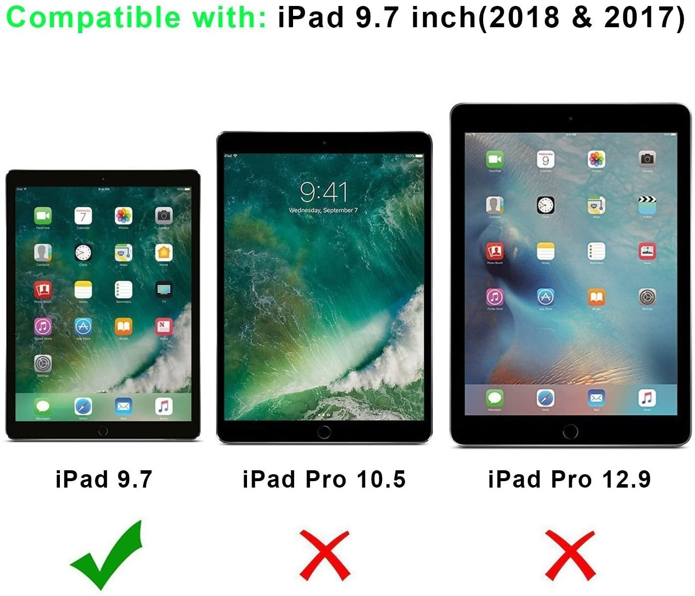 iPad 2018 screenprotector glas
