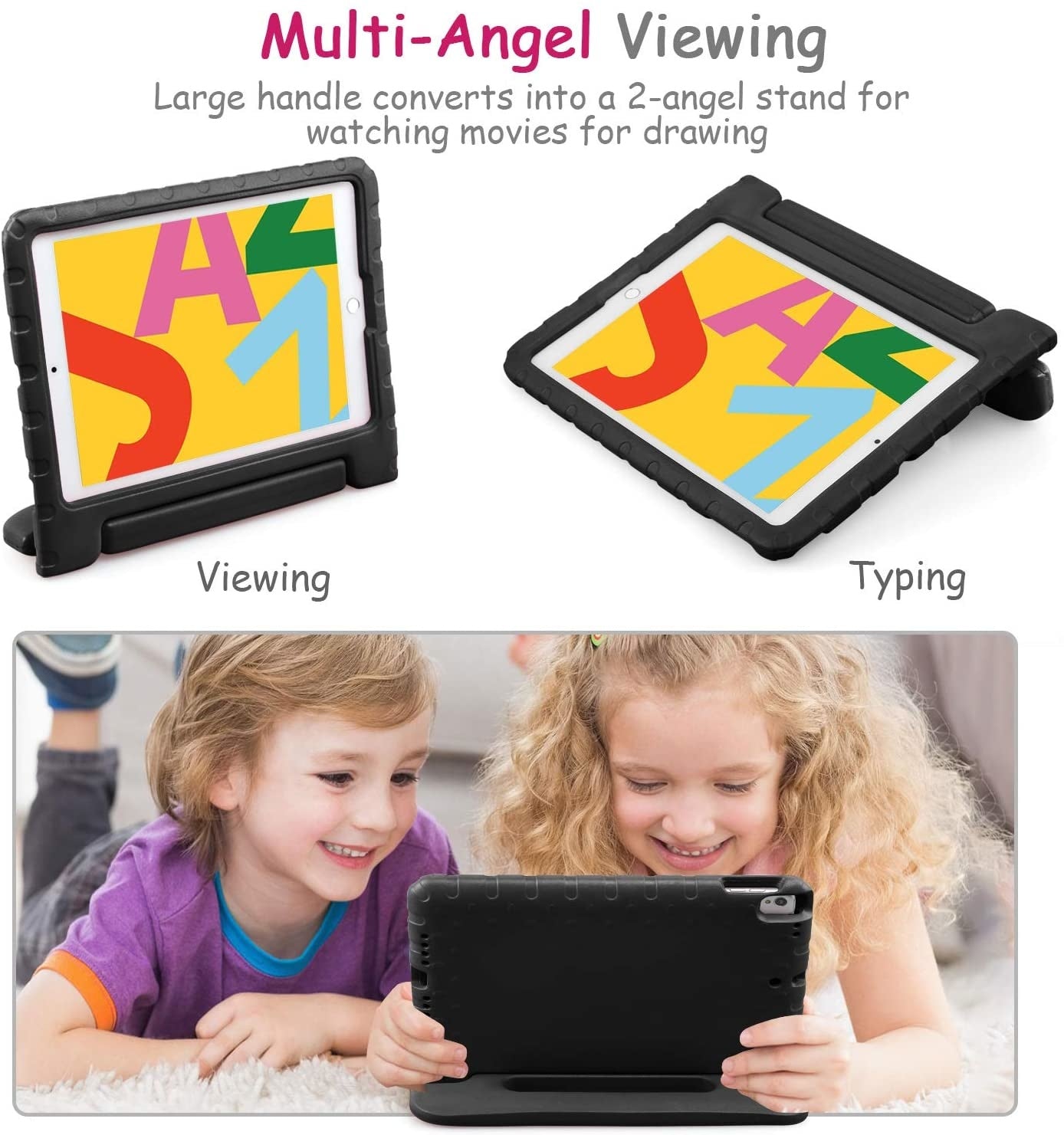 iPad Pro 10.5 Kinderhoes zwart