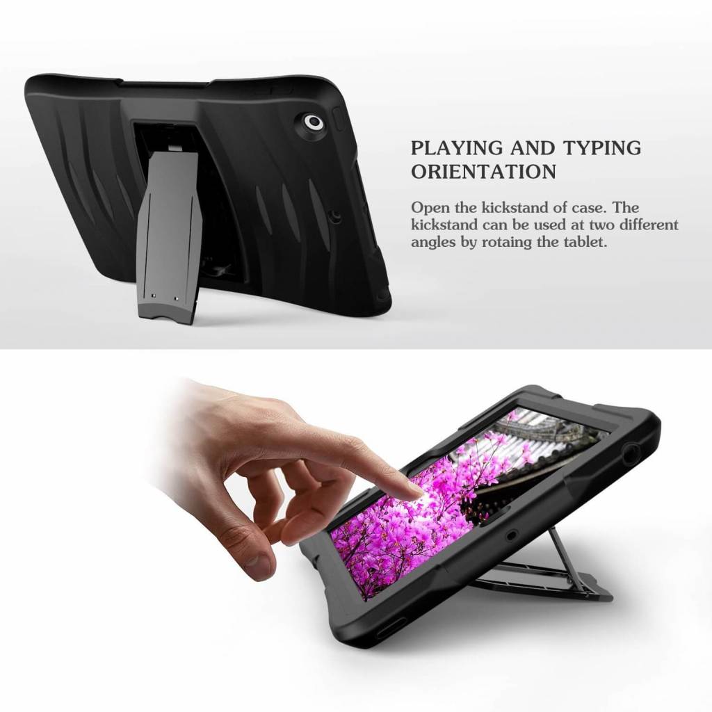 iPad Air 2019 hoes Protector zwart