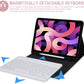 iPad Air 11-inch (2025/2024) / Air 10.9-inch (2022/2020) Hoes Met Afneembaar Toetsenbord Roze