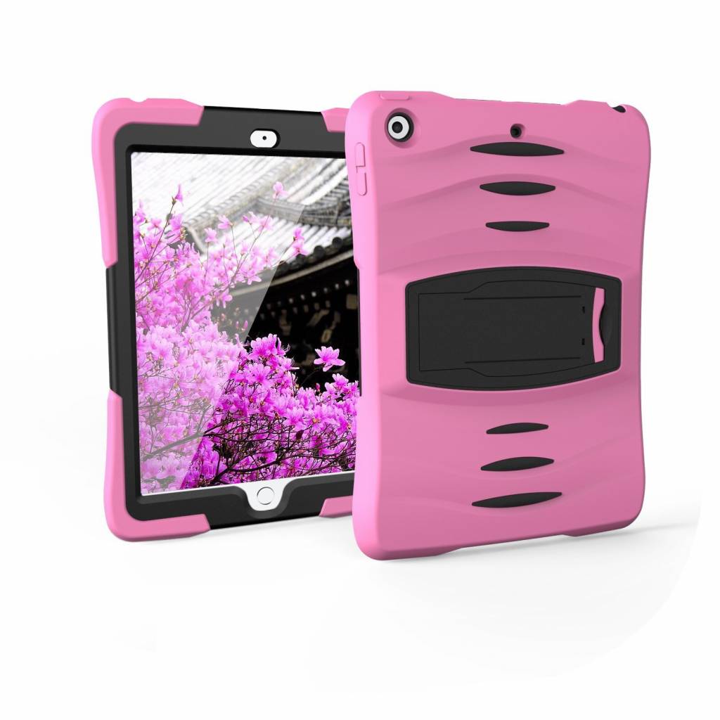 iPad 2018 hoes protector licht roze