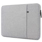 Laptop sleeve - 11.6 inch - licht grijs - Spatwaterproof - Ritsluiting - tablet sleeve - iPad sleeve - universeel