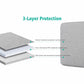 Laptop sleeve - 11.6 inch - licht grijs - Spatwaterproof - Ritsluiting - tablet sleeve - iPad sleeve - universeel