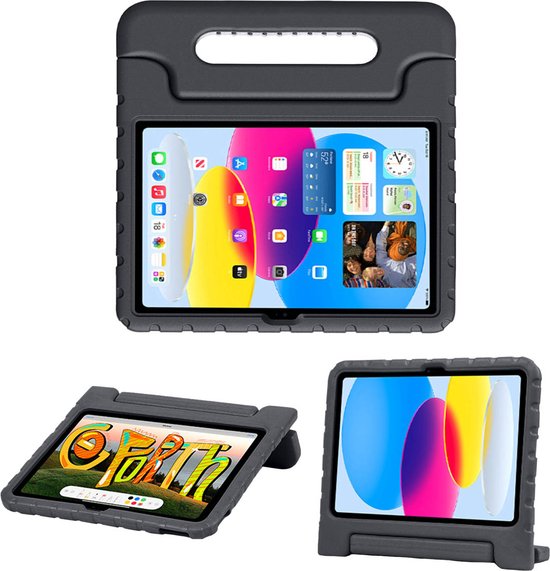 iPad 2025 (11-inch) / iPad 2022 (10.9-inch) Kinderhoes Zwart