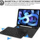 iPad Air 11-inch (2025/2024) / Air 10.9-inch (2022/2020) Hoes Met Afneembaar Toetsenbord Zwart