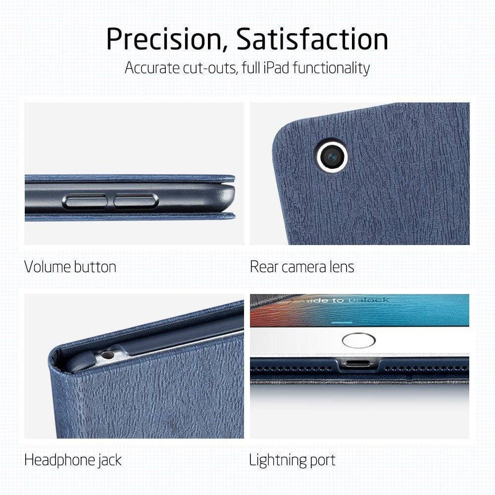 iPad Pro 11 Inch (2018) Design Hoes Blauw Grijs