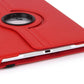 iPad Pro 12.9 (2017) 360 Hoes Rood Leer
