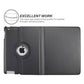 iPad Air 1 (2013) Hoes 360 Graden Zwart Leer