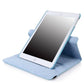 iPad Pro 12.9 (2017) 360 Hoes Licht Blauw Leer