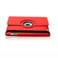 iPad Air 1 (2013) Hoes 360 Graden Rood Leer
