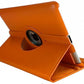 iPad Mini 4 hoes 360 graden leer oranje