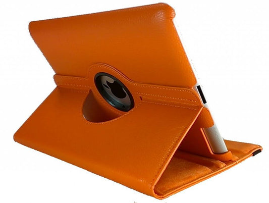 iPad Mini 4 hoes 360 graden leer oranje