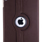 iPad Air 2019 hoes 360 graden bruin leer