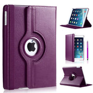 iPad Air 1 (2013) Hoes 360 Graden Paars Leer