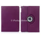 iPad 2017 hoes 360 graden paars leer