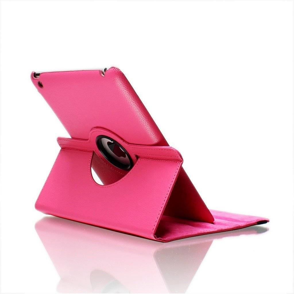 iPad Pro 12.9 (2017) 360 Hoes Roze Leer