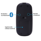 iPad Muis Bluetooth Zwart